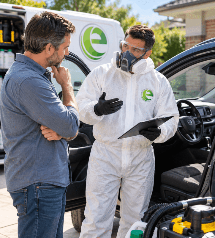 Ezimeth experts interacting with custiomer
